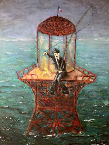 Peinture intitulée "2100" par Franck Maury (Bellovaci), Œuvre d'art originale, Acrylique Monté sur Châssis en bois
