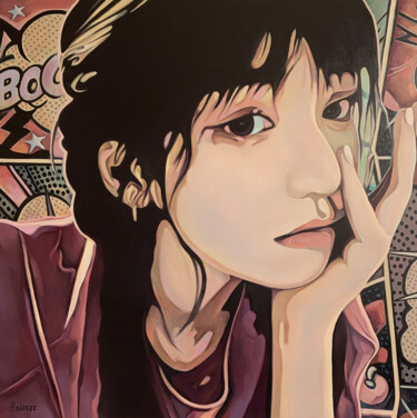 绘画 标题为“who series” 由Changhai Li, 原创艺术品, 油 安装在木质担架架上