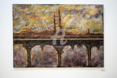 TRANSITUS II mixed media (70/100) 绘画 标题为“TRANSITUS II mixed…” 由Viorel Surdoiu, 原创艺术品, 丙烯