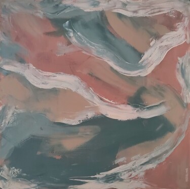 绘画 标题为“Earthly Constraints” 由Kate Hessling, 原创艺术品, 丙烯 安装在木质担架架上