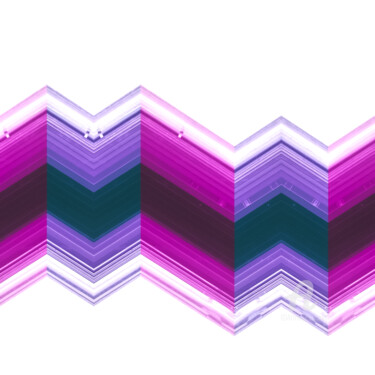 Photographie intitulée "The way : Purple di…" par Nicolas-Monk.Gd, Œuvre d'art originale, Photographie manipulée