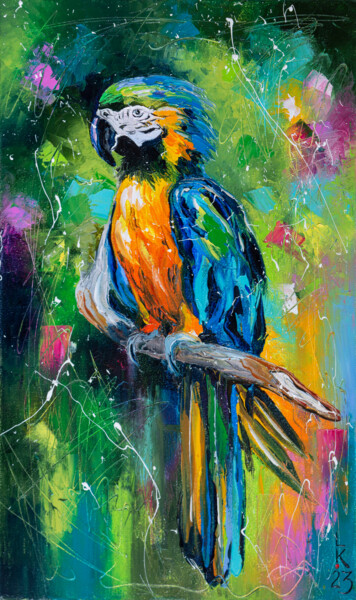 Parrot macaw