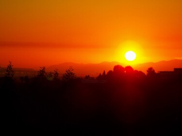 Fotografía titulada "Glowing Bay Area Su…" por Troy Wilson-Ripsom, Obra de arte original, Fotografía digital
