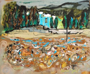 Peinture intitulée "casa Dali II" par Ilgvars Zalans, Œuvre d'art originale, Huile