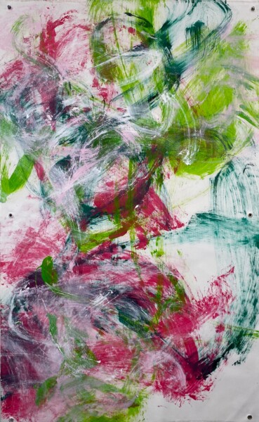 Malerei mit dem Titel "The Gift" von Andreas Angleitner, Original-Kunstwerk, Acryl