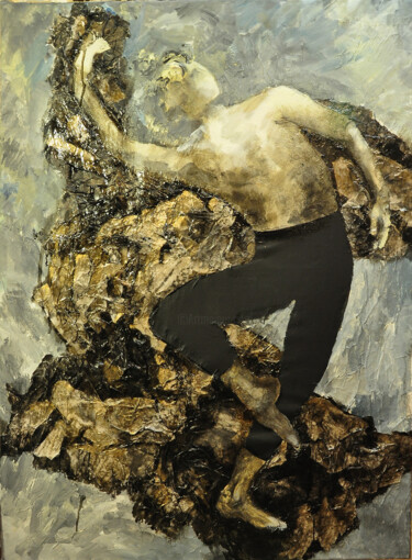 The method of Nureyev Peinture intitulée "The method of Nurey…" par Alexander Chalovsky, Œuvre d'art originale, Acrylique Monté sur Châssis en bois