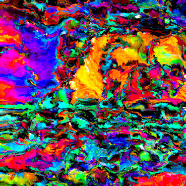 Digital Arts titled "Beaux rêves de paix" by Cj Perin, Original Artwork, Digital Painting