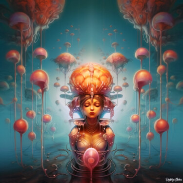 Digital Arts titled "A piece of Fantasy 2" by Gabriel Zen, Original Artwork, Digital Collage