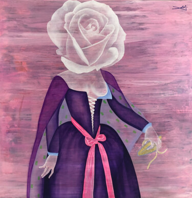 Pittura intitolato "My Dear..." da Jorge Cúneo Topich (Arte y Manchas), Opera d'arte originale, Acrilico