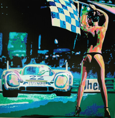 Peinture intitulée "And the winner is…" par Ludo Knaepkens, Œuvre d'art originale, Acrylique