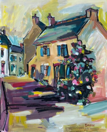 Peinture intitulée "Kerhostin 2" par Jean-François Groisy, Œuvre d'art originale, Acrylique