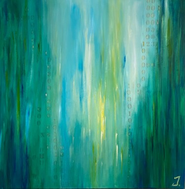 Peinture intitulée "Le pas sage." par Isabelle Ny, Œuvre d'art originale, Acrylique Monté sur artwork_cat.