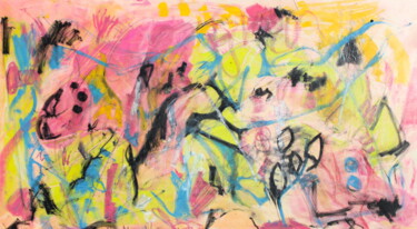535. Life. Caramel. Time Painting titled "535. Life. Caramel.…" by Veera Zukova, Original Artwork, Acrylic