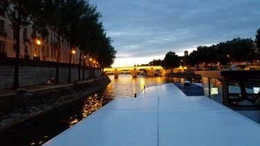 摄影 标题为“Seine Cruise 2” 由Troy Wilson-Ripsom, 原创艺术品, 数码摄影