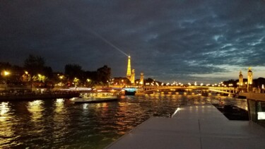 摄影 标题为“Seine Cruise 16” 由Troy Wilson-Ripsom, 原创艺术品, 数码摄影