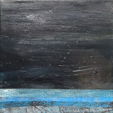 Peinture intitulée "Marée 21" par Marie-Joëlle Cherqui, Œuvre d'art originale, Acrylique Monté sur Châssis en bois