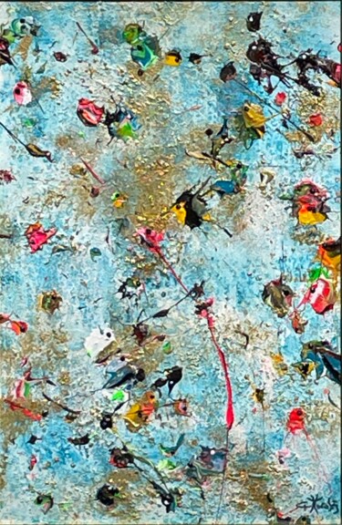 Peinture intitulée "Spectre" par Gilbert Morales, Œuvre d'art originale, Acrylique