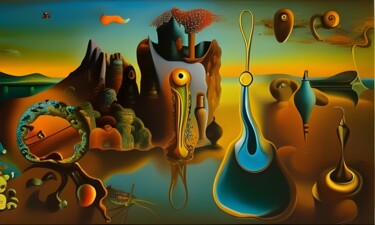 Digital Arts titled "Complessità" by Danyel Carinzia, Original Artwork, Digital Painting