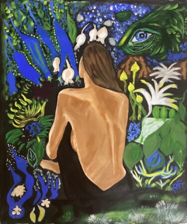 绘画 标题为“Nature de l’être” 由Vanessa Escalante, 原创艺术品, 丙烯