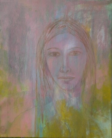 Peinture intitulée "Le compromis ou Le…" par Nathalie Gautier, Œuvre d'art originale, Huile Monté sur Châssis en bois