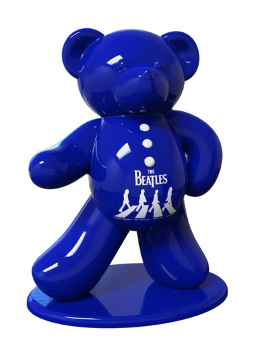 제목이 "Ours Pop Art The Be…"인 조형물 Harouna Andre Guillabert Gacko로, 원작, 수지