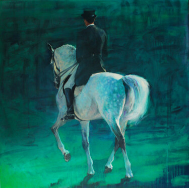 绘画 标题为“Emerald shine. Hors…” 由Andrei Sitsko, 原创艺术品, 油