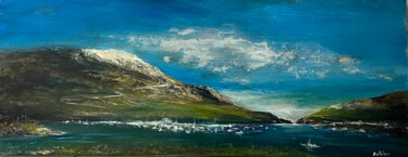 제목이 "Le grand lac"인 미술작품 Daniel Bathiard로, 원작, 기름