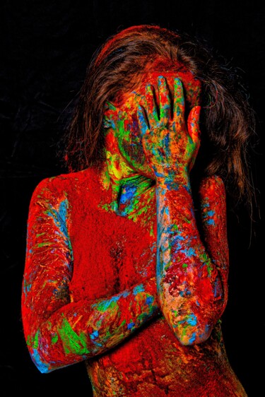 「Red feeling」というタイトルの写真撮影 Gelu Stanculescuによって, オリジナルのアートワーク, デジタル