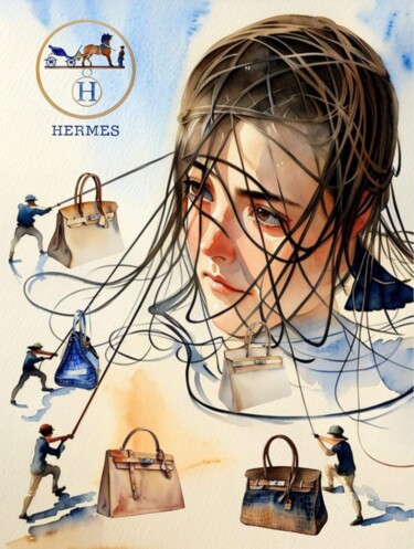 Artes digitais intitulada "Decide which birkin…" por Supreme Goonz, Obras de arte originais, Trabalho Digital 2D