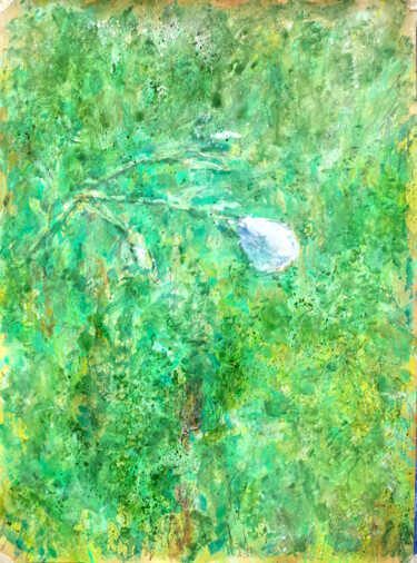 Peinture intitulée "FLEURS DES CHAMPS" par Xavier Auffret, Œuvre d'art originale, Acrylique