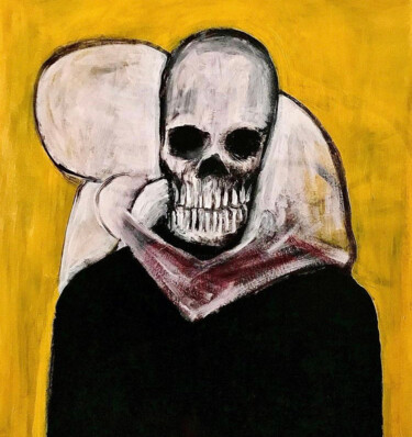 제목이 "Love is dead"인 미술작품 Vaxo Lang로, 원작, 아크릴