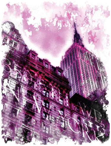 350 5th Av./XL large original artwork Digital Arts titled "350 5th Av./XL larg…" by Javier Diaz, Original Artwork, Manipulated Photography