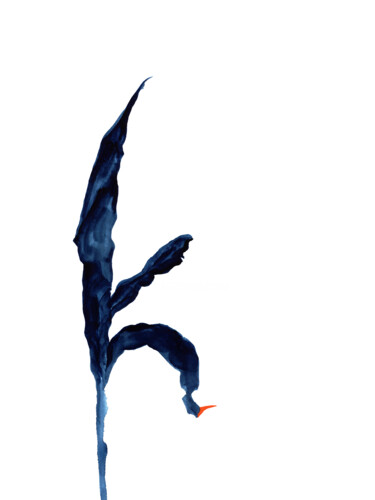 Talk To The Wind VII Peinture intitulée "Talk To The Wind VII" par Alison Vignault, Œuvre d'art originale, Gouache