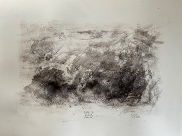 绘画 标题为“Nr.1 Glowe” 由Stephan Praus, 原创艺术品, 颜料