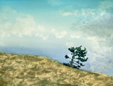 绘画 标题为“Mount Ai-Petri” 由Hanna Kopylova, 原创艺术品, 水彩