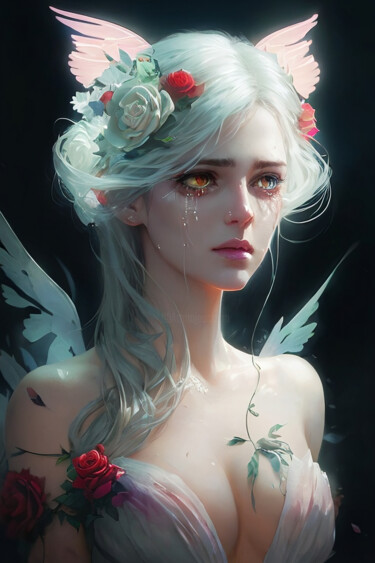 "Radiant Beauty and…" başlıklı Dijital Sanat Mystic Muse tarafından, Orijinal sanat, AI tarafından oluşturulan görüntü