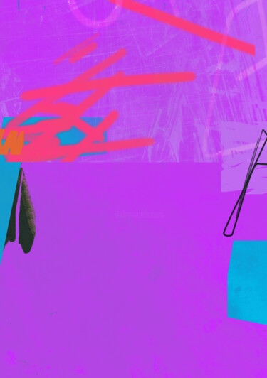 Digital Arts titled "neon 3" by Adrian Bradbury, Original Artwork, 2D Digital Work