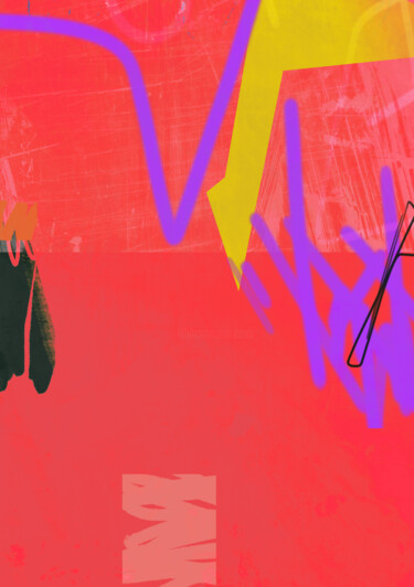 Digital Arts titled "NEON 2" by Adrian Bradbury, Original Artwork, 2D Digital Work