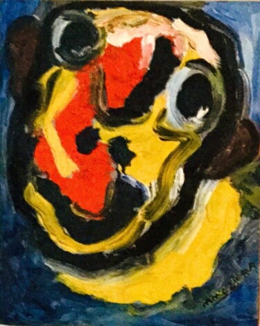 "Tableau oeuvre uniq…" başlıklı Tablo Marc Zarka tarafından, Orijinal sanat, Petrol