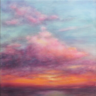 Peinture intitulée "Rose" par Helene Fuhs, Œuvre d'art originale, Acrylique Monté sur Châssis en bois