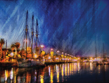 Muelle/XL large original artwork 数字艺术 标题为“Muelle/XL large ori…” 由Javier Diaz, 原创艺术品, 操纵摄影