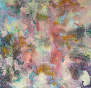 Peinture intitulée "Tin Roof Blues" par Elisabeth Laplante, Œuvre d'art originale, Huile