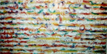Painting titled "TV FLUTTER GAMMA RA…" by Richard Lazzara, Original Artwork