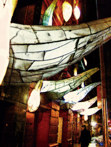 Luces de NY/XL large original artwork "Luces de NY/XL larg…" başlıklı Dijital Sanat Javier Diaz tarafından, Orijinal sanat, Fotoşoplu fotoğrafçılık