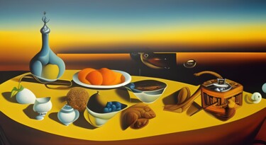 Colazione Digital Arts titled "Colazione" by Danyel Carinzia, Original Artwork, Digital Painting