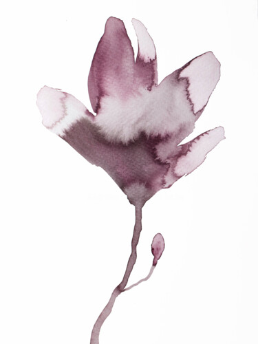 "Magnolia No. 60" başlıklı Tablo Elizabeth Becker tarafından, Orijinal sanat, Mürekkep
