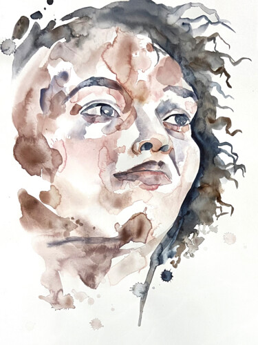 Mend No. 10 绘画 标题为“Mend No. 10” 由Elizabeth Becker, 原创艺术品, 水彩