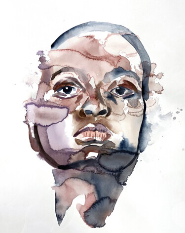 Mend No. 11 绘画 标题为“Mend No. 11” 由Elizabeth Becker, 原创艺术品, 水彩