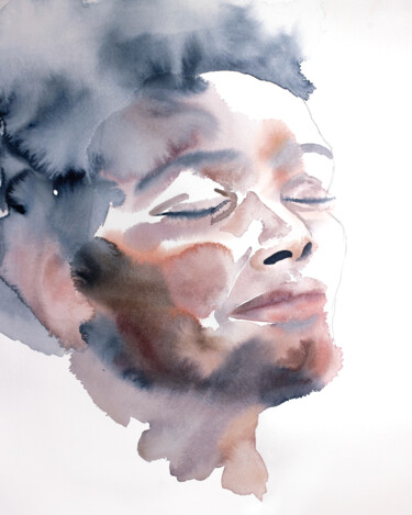 Mend No. 13 绘画 标题为“Mend No. 13” 由Elizabeth Becker, 原创艺术品, 水彩