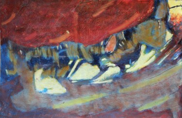 Peinture intitulée "Virbius" par Philippe Casaubon, Œuvre d'art originale, Huile